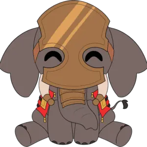 War Elephant Plush (9in)
