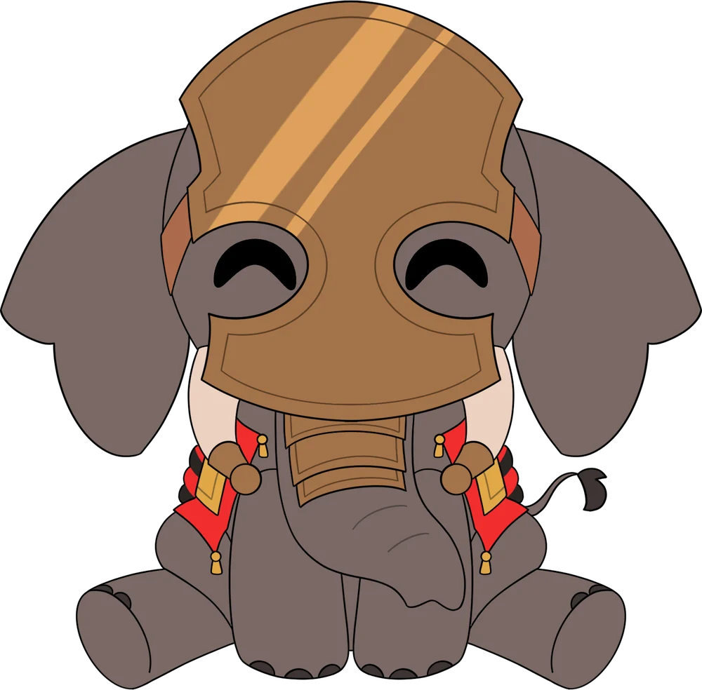 War Elephant Plush (9in)