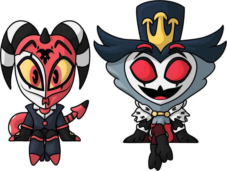 Blitzo & Stolas Monitor Buddiez