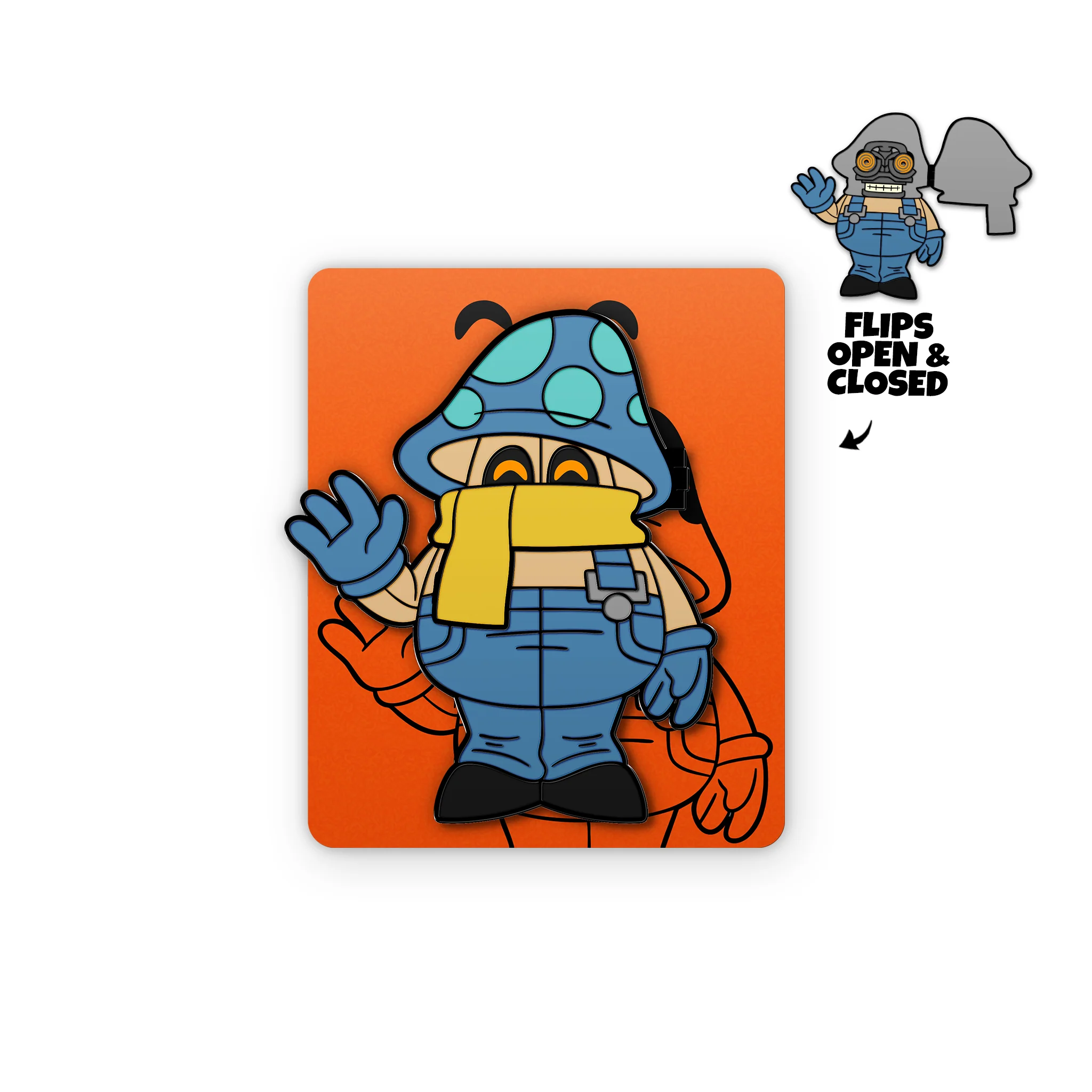 Mimic Mycellium Man Reveal Pin - Image 4