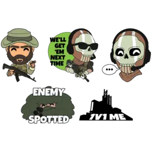 Call of Duty Pin Set
