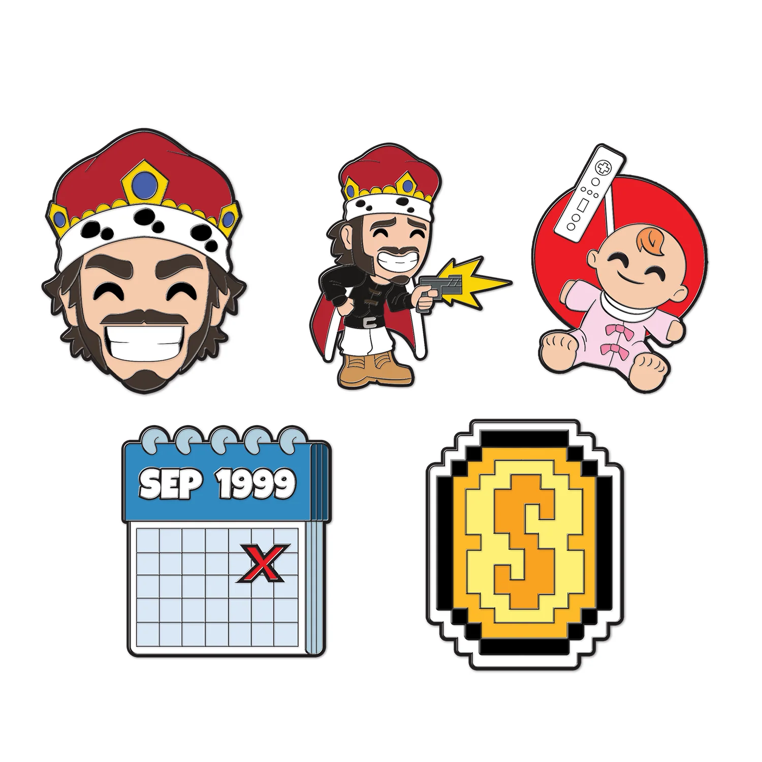 Jschlatt Pin Set - Image 2