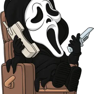 Ghost Face Lounging
