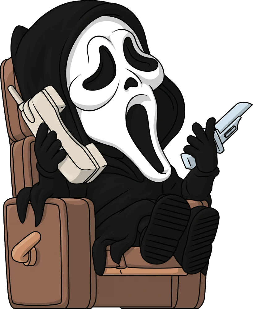 Ghost Face Lounging