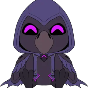 Reaper Raven Plush (9in)