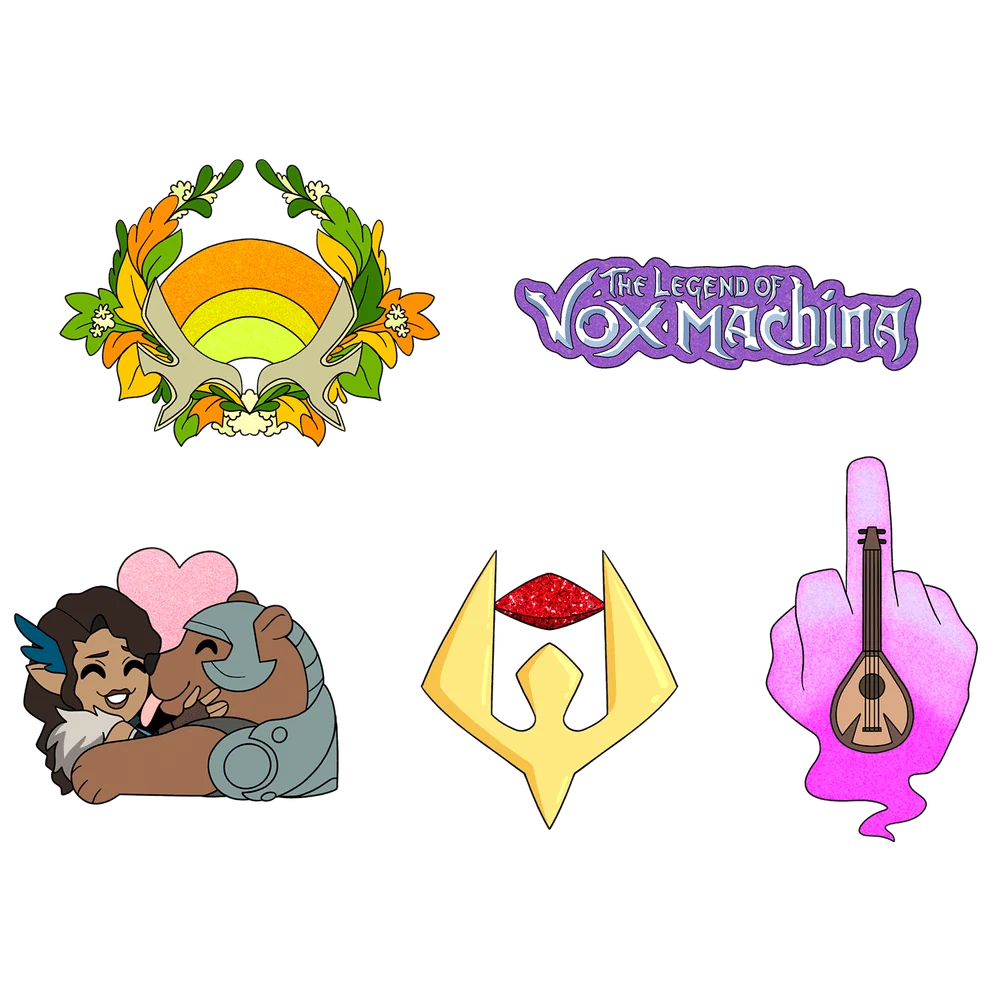 The Legend of Vox Machina Pin Set 1