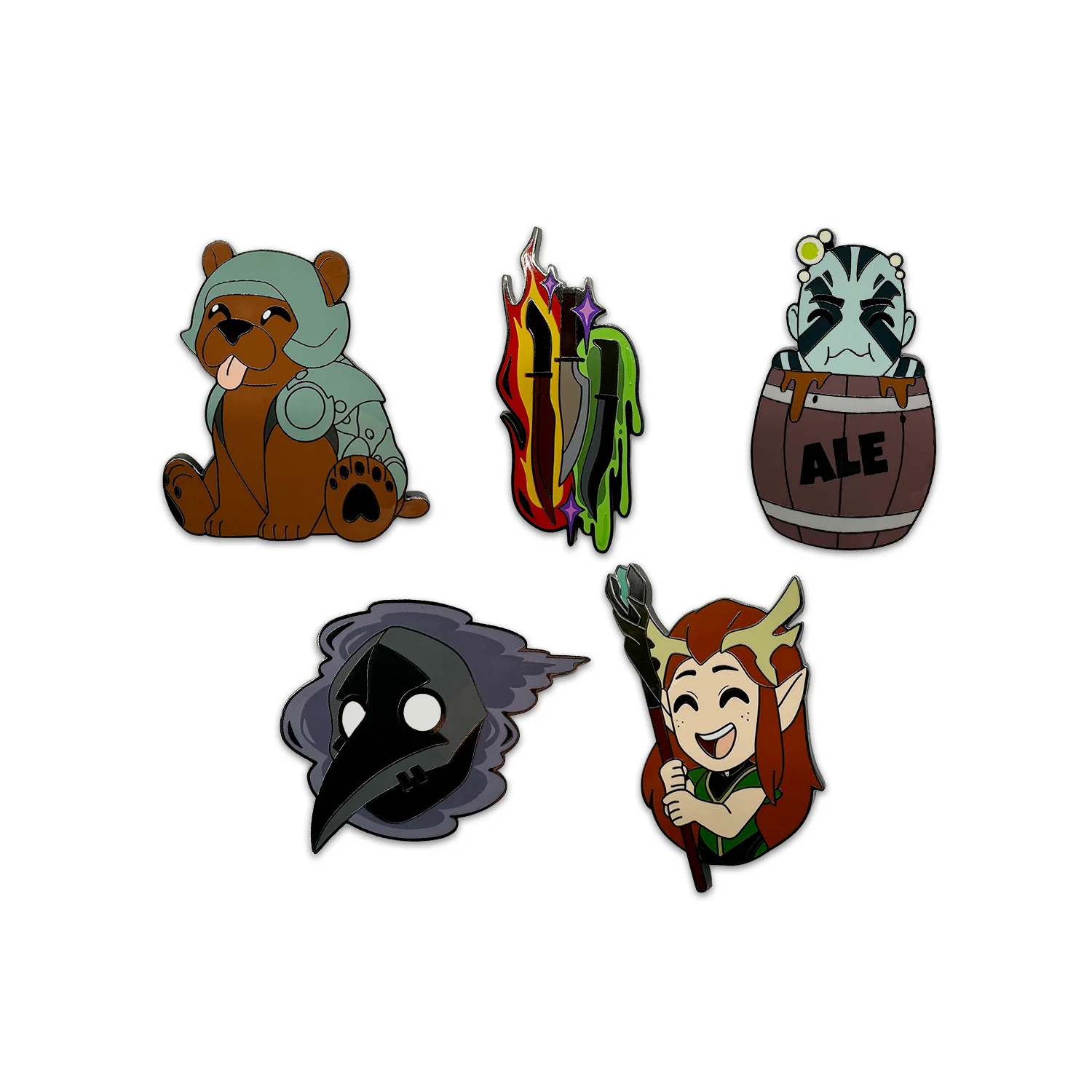 The Legend of Vox Machina Pin Set 2 - Image 2