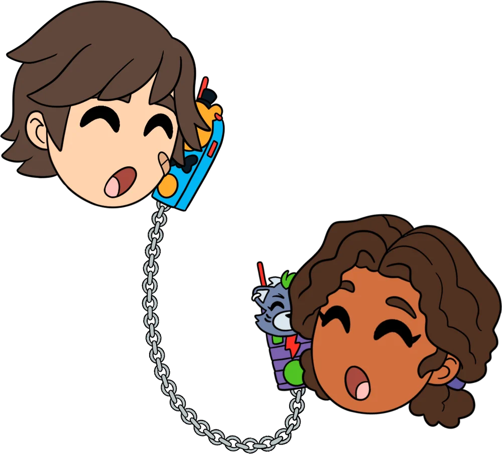 Gregory and Cassie Connected Pin