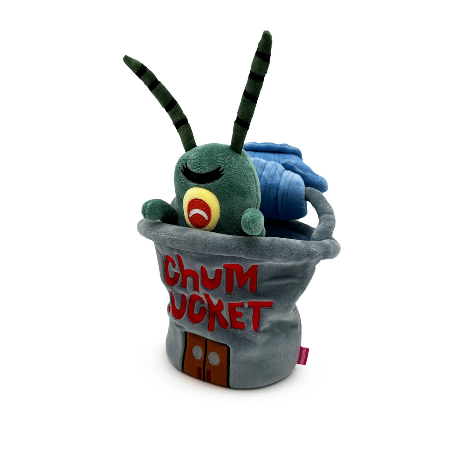 Plankton Chum Bucket Plush (9in) - Image 4