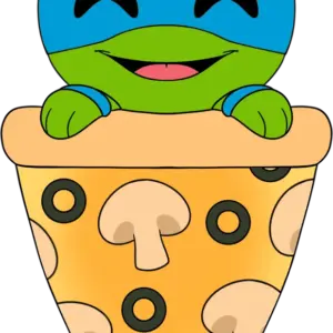 Leonardo Pizza Plush (9in)