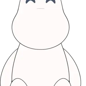 Moomin Sit Plush (9in)