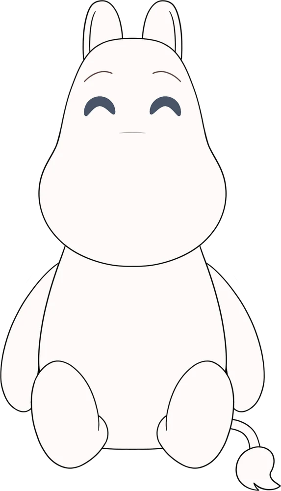 Moomin Sit Plush (9in)