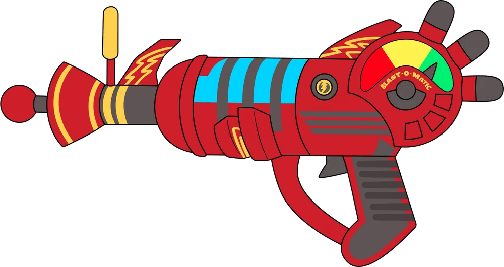 Ray Gun Plush (9in)