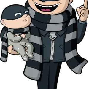 Heist Gru and Baby Gru