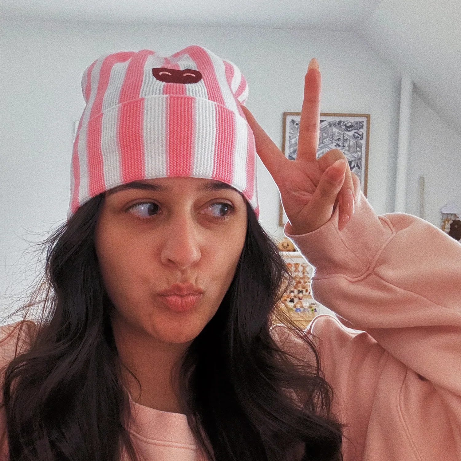 PuppyCat Letter Beanie - Image 9