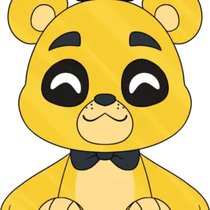 Golden Freddy Shoulder Rider (6in)