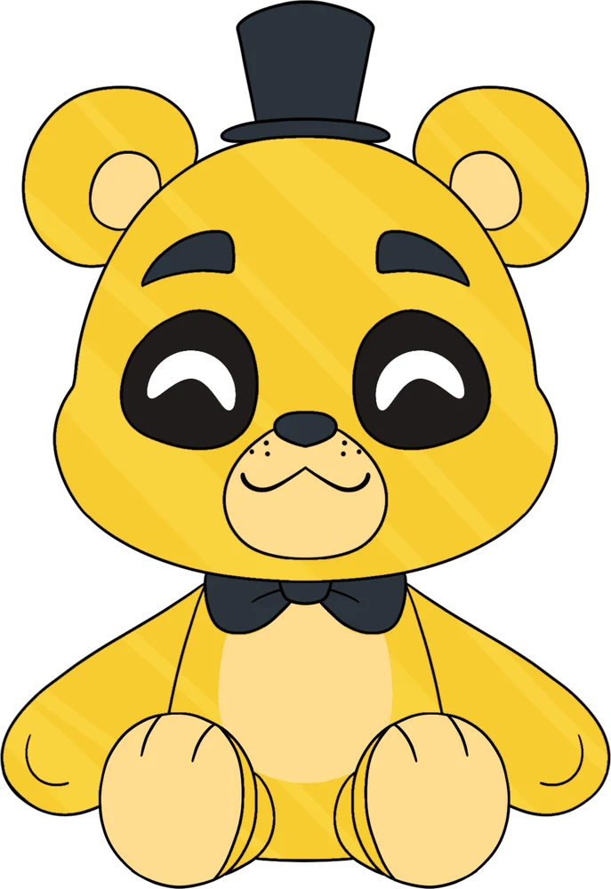 Golden Freddy Shoulder Rider (6in)