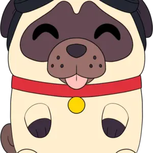 DanTDM Pug Plush (9in)