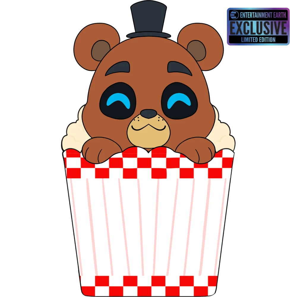 Freddy Popcorn Plush (9in)