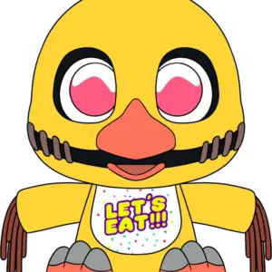 Withered Chica Plush (9in)