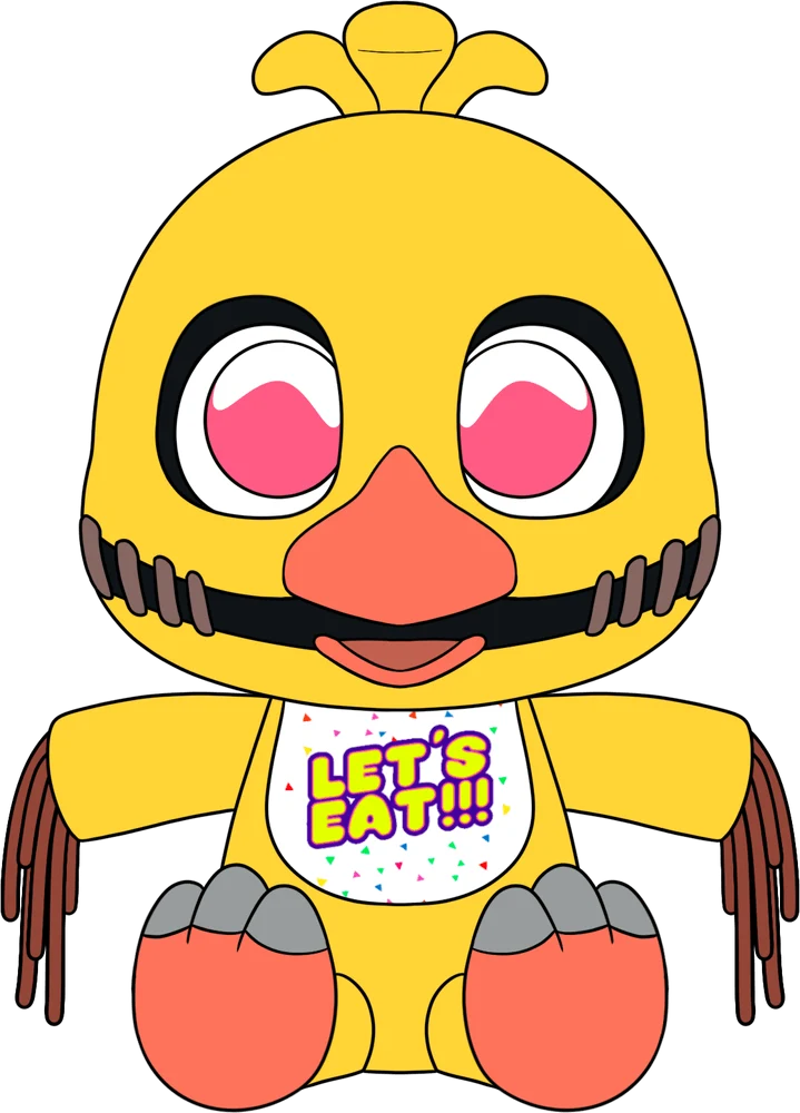 Withered Chica Plush (9in)
