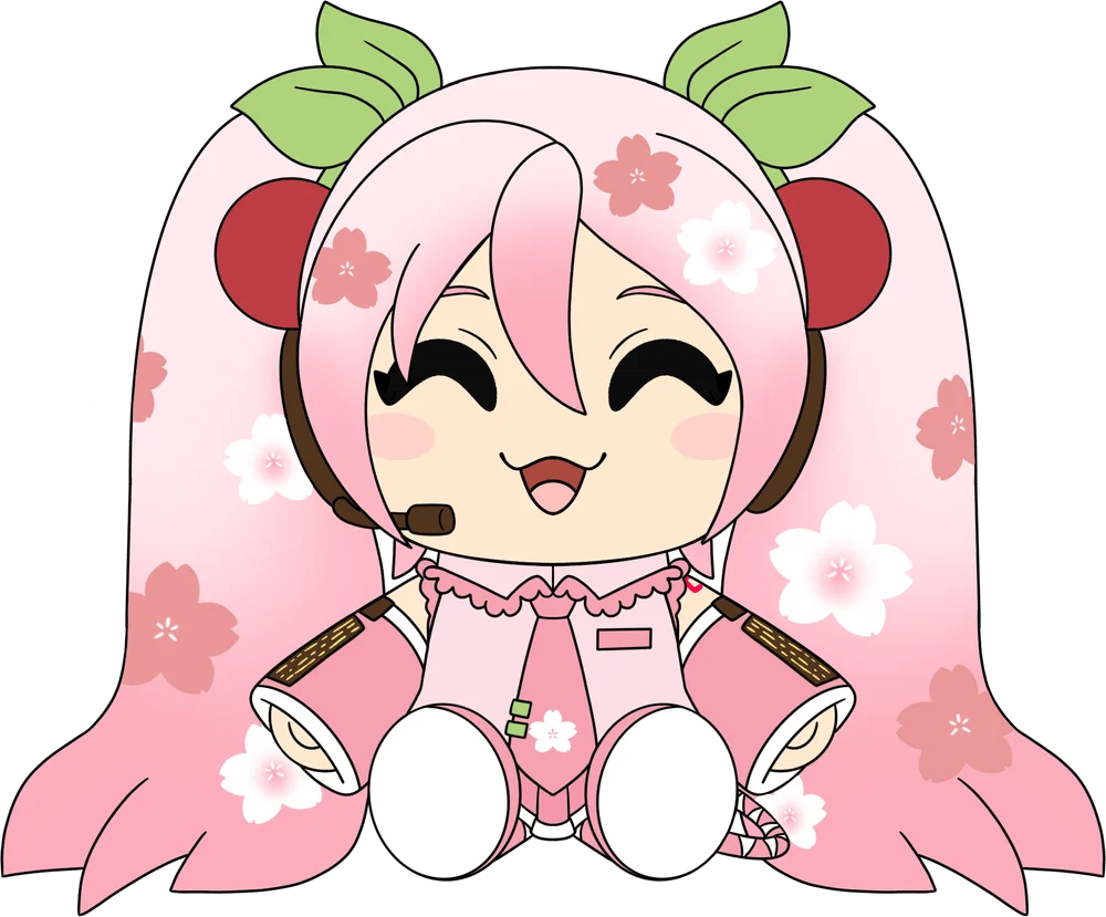 Sakura Miku Plush (9in)