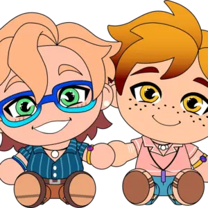 Tommy and Luke Plush (9in)