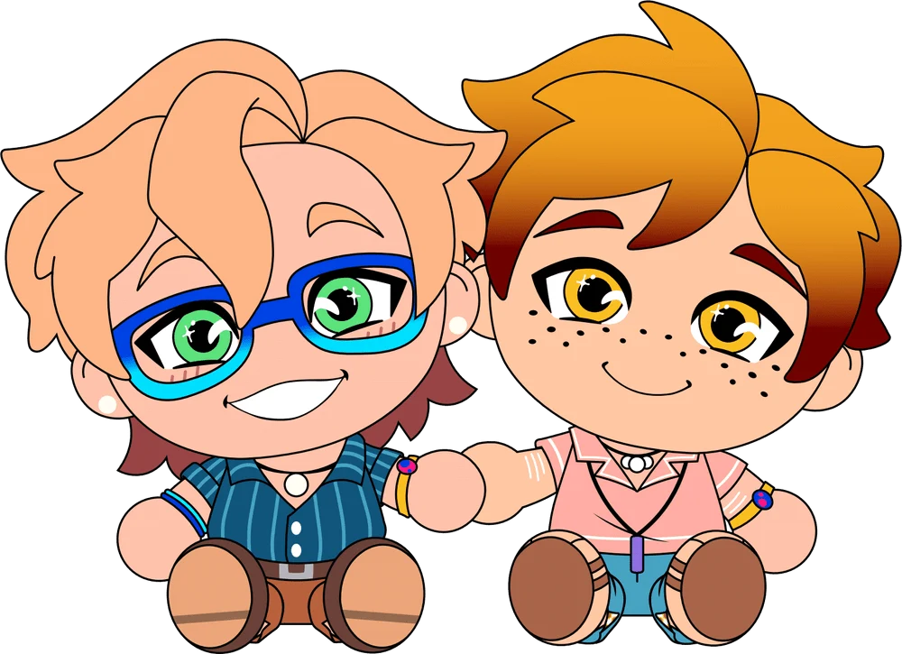 Tommy and Luke Plush (9in)