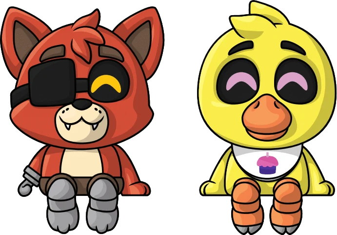 Chica and Foxy