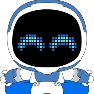 Summer Astro Bot Plush (9in)