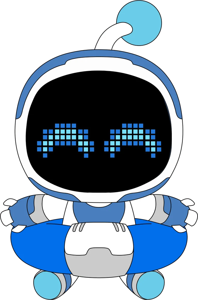 Summer Astro Bot Plush (9in)