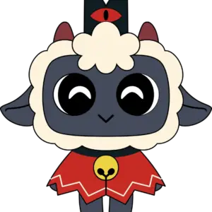 The Lamb Keychain (5in)