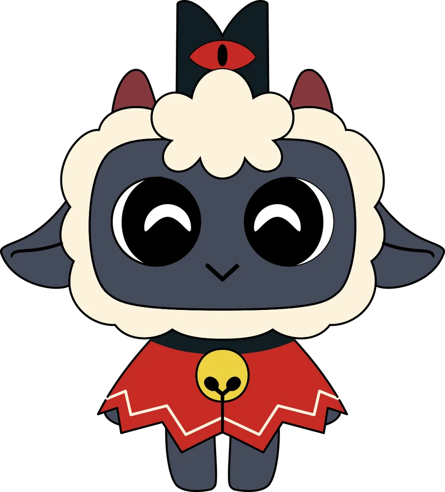 The Lamb Keychain (5in)
