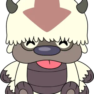 Appa Blep Stickie (6in)