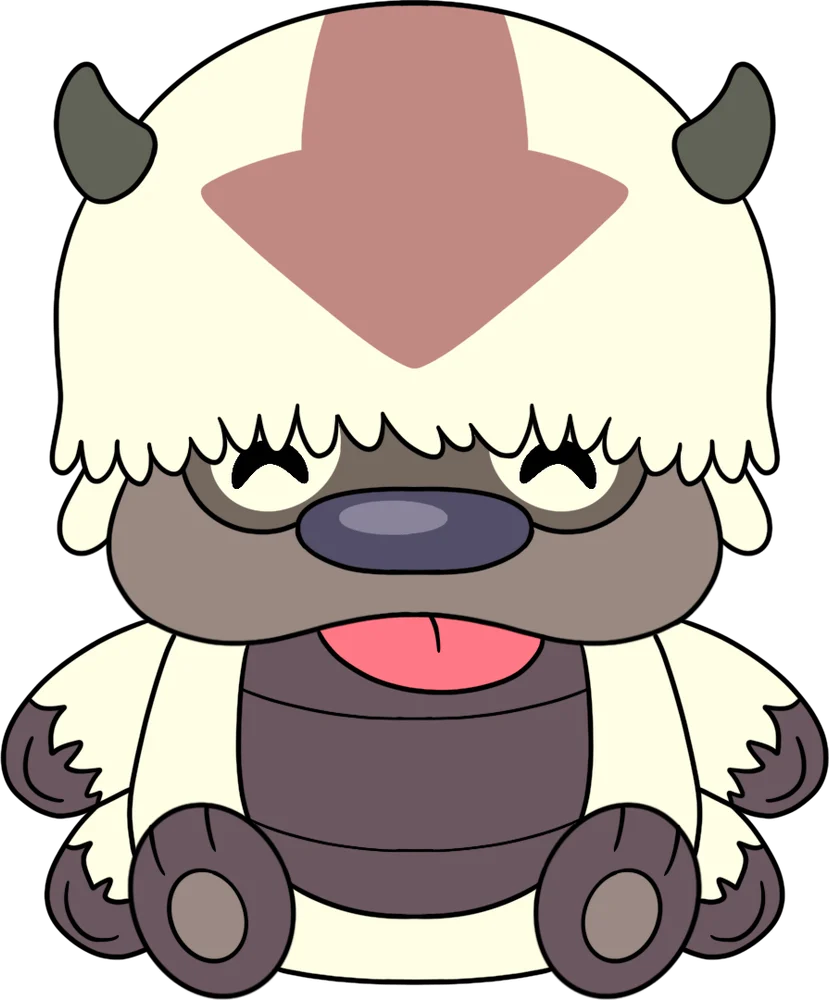 Appa Blep Stickie (6in)