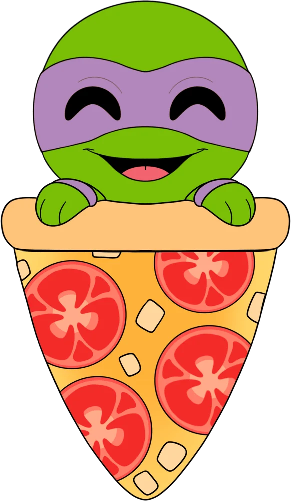 Donatello Pizza Plush (9in)