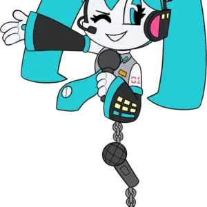 Jenny x Miku Hanging Pin