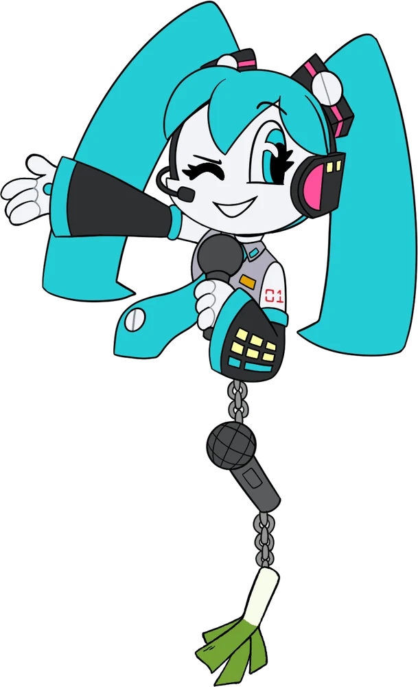 Jenny x Miku Hanging Pin