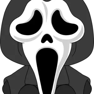 Ghost Face Plush (9in)