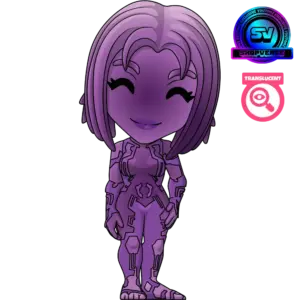 Purple Translucent Cortana