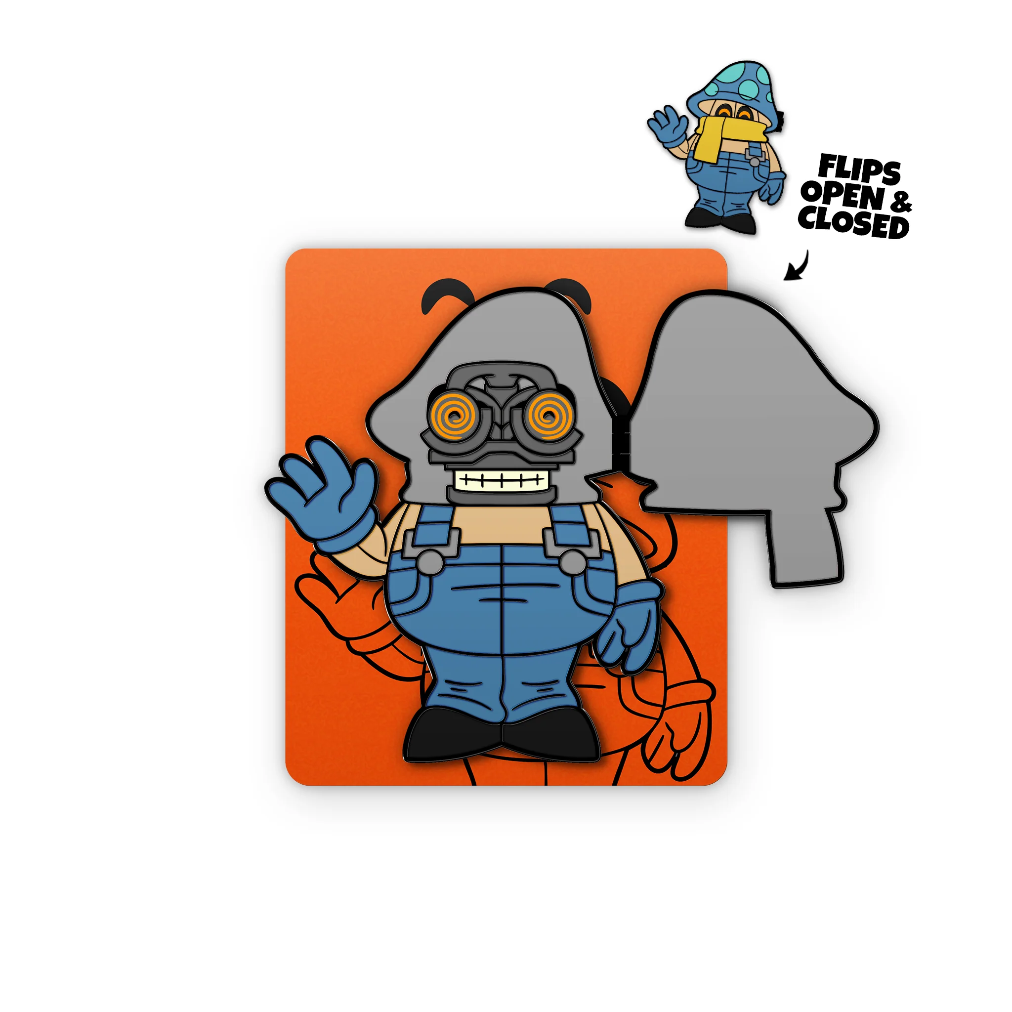 Mimic Mycellium Man Reveal Pin - Image 5