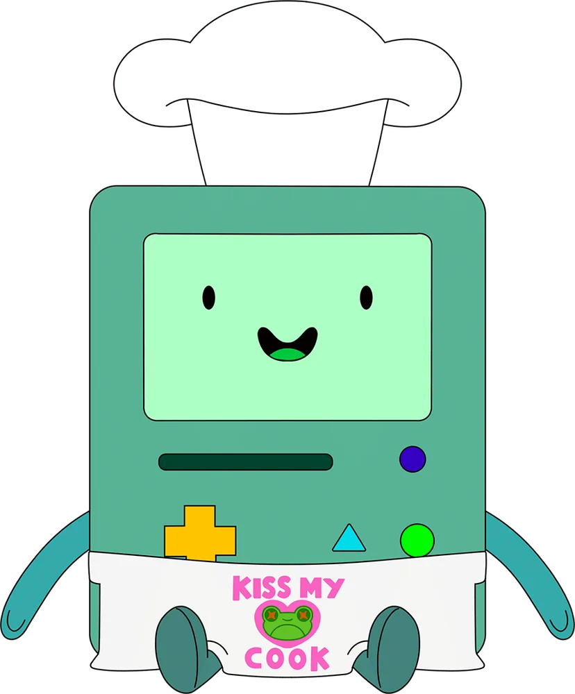 Kiss My Cook BMO Plush (9in)