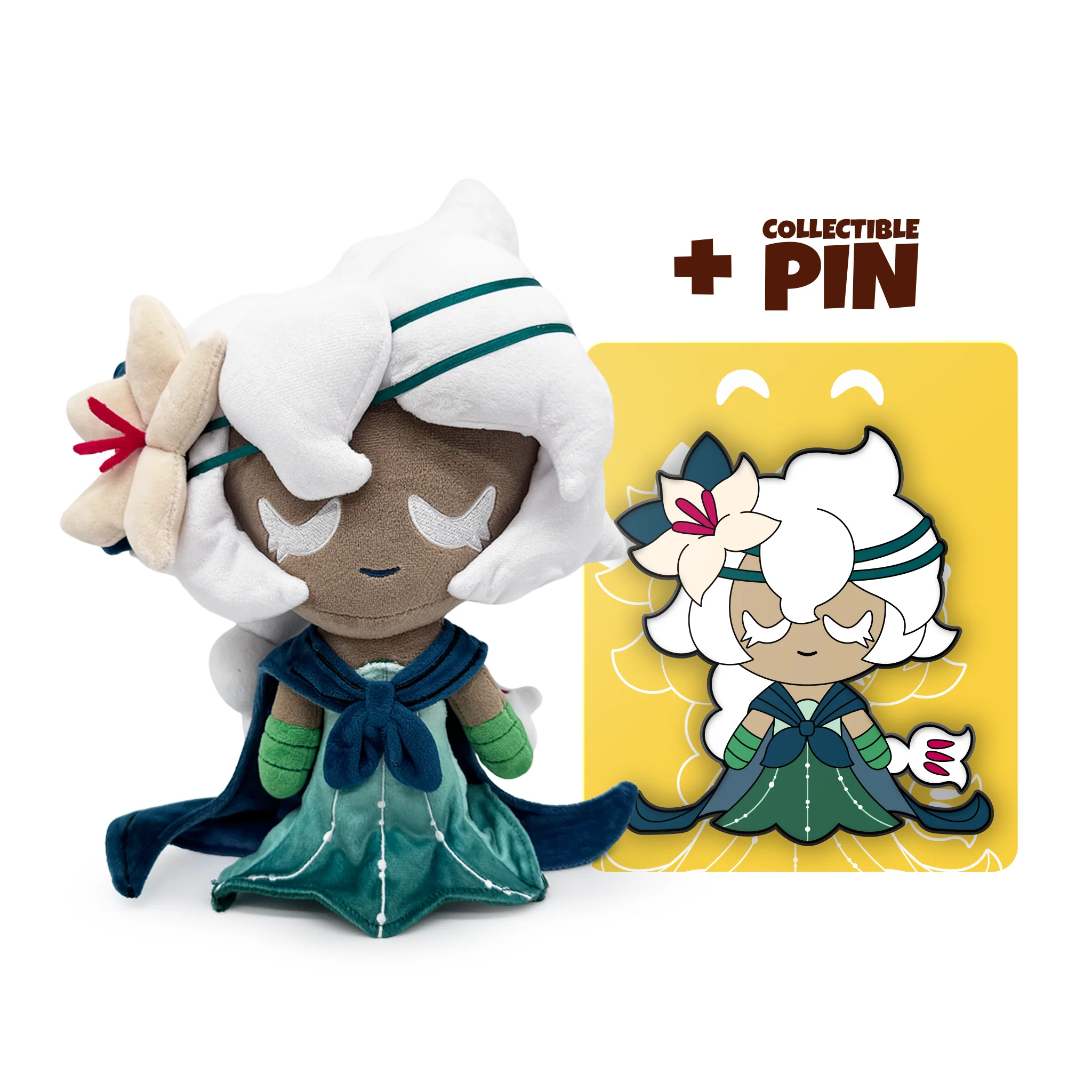 White Lily Cookie Plush (9in) - Image 6
