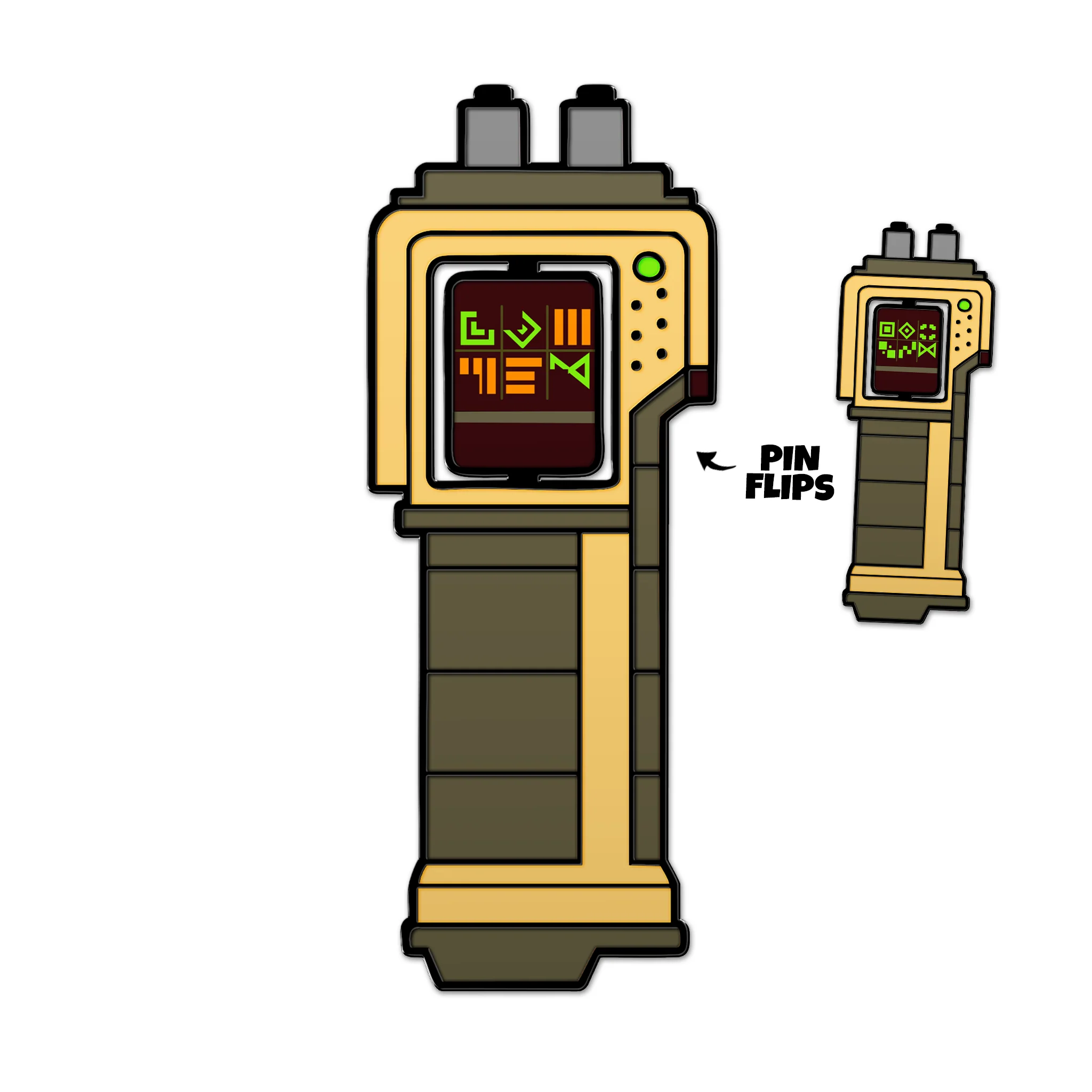 Data Diver Turner Pin - Image 2
