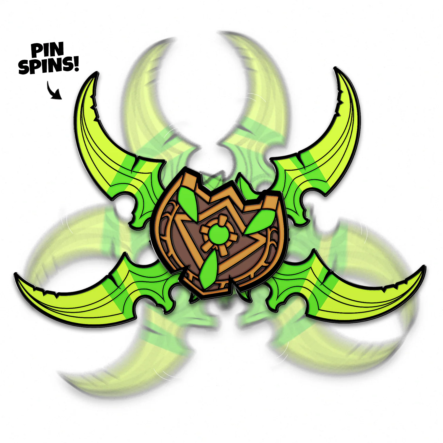 Illidian Stormrage's Warglaives Pin - Image 3