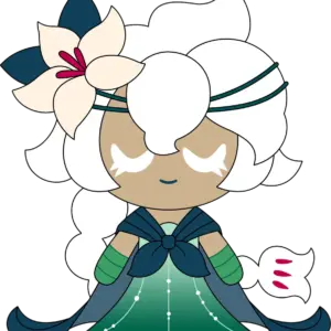 White Lily Cookie Plush (9in)