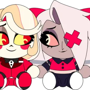 Valentine's Charlie & Vaggie Plush (9in)