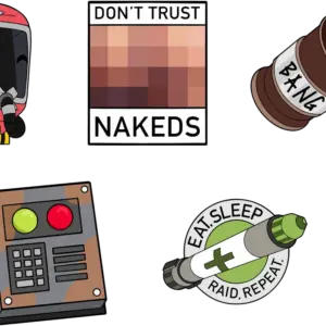 Rust Pin Set