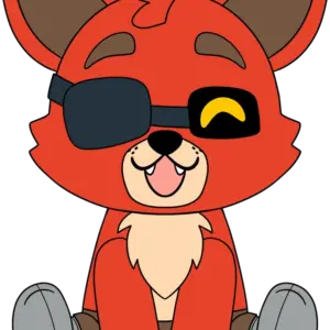 Foxy Sit Plush (9in)