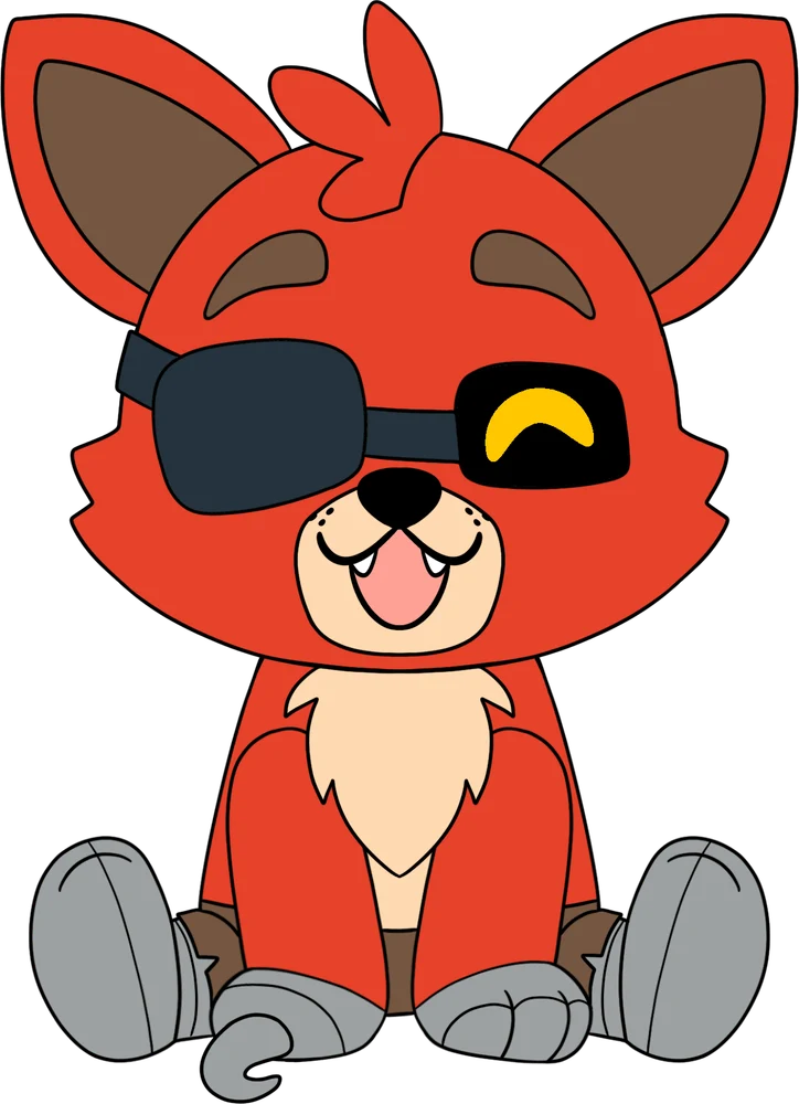 Foxy Sit Plush (9in)